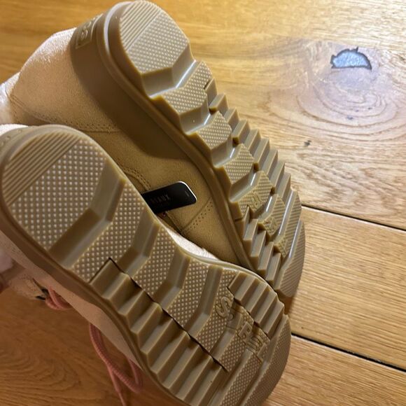 NWT Sorel Evie sued lace up platform boot 8 - Picture 6 of 7